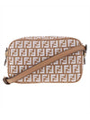 Raffia Camera Cross Bag Beige - FENDI - BALAAN 1