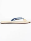 Rubber Flip Flops Cream - BRUNELLO CUCINELLI - BALAAN 3