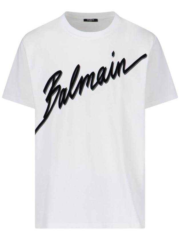 Balmain T-shirts and Polos White - BALMAIN - BALAAN 1