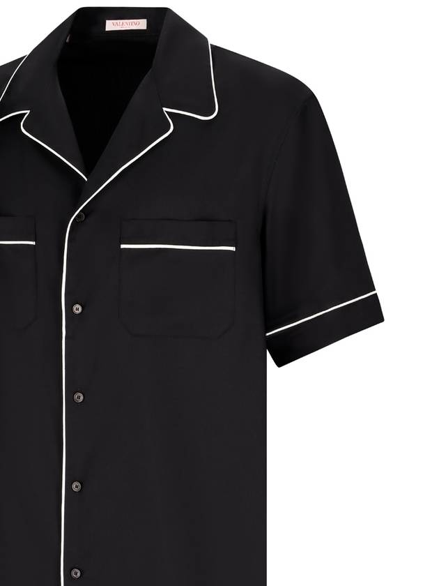 SILK PAJAMA SHIRT - VALENTINO - BALAAN 3