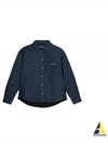 La Chemise Boulanger Viscose Long Sleeve Shirt Navy - JACQUEMUS - BALAAN 2