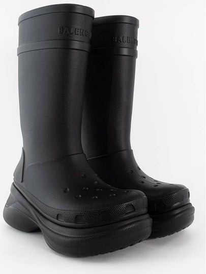 Crocs Rain Boots Black - BALENCIAGA - BALAAN 2