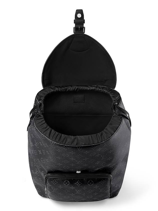 Montsouris Backpack Black - LOUIS VUITTON - BALAAN 4