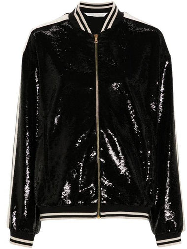 Palm Angels Sequinned Bomber Jacket - PALM ANGELS - BALAAN 1