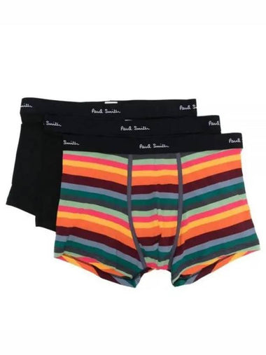 Cotton Boxer 3 Pack Underwear Black M1A914CA3PCKD - PAUL SMITH - BALAAN 1