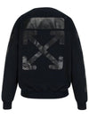 arrow print sweatshirt sweatshirt black - OFF WHITE - BALAAN 1