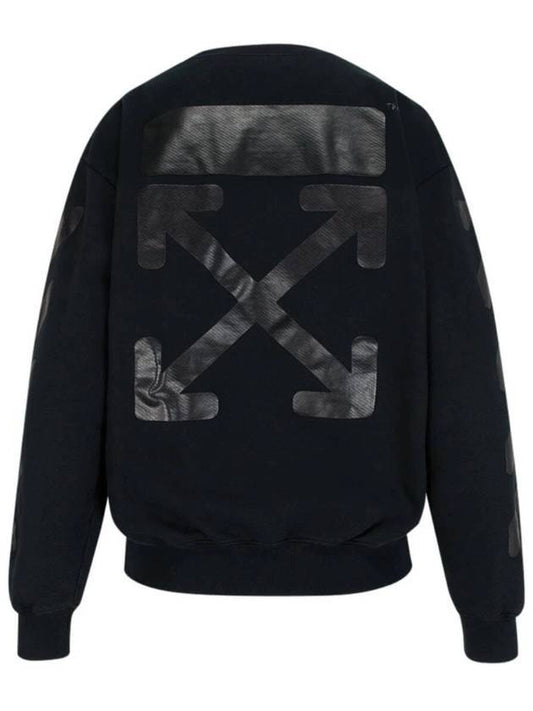 arrow print sweatshirt sweatshirt black - OFF WHITE - BALAAN.