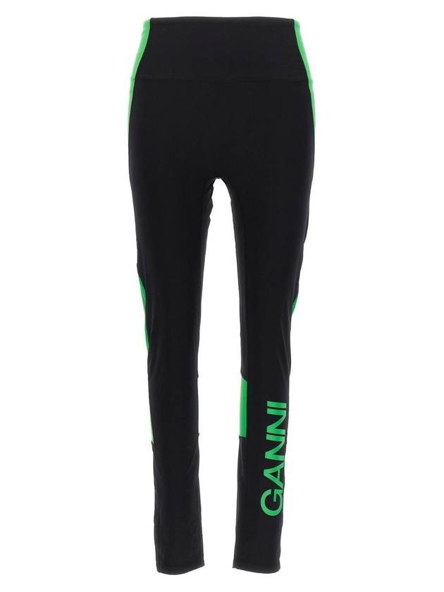 SS Leggings stampa logo T3389099 - GANNI - BALAAN 1