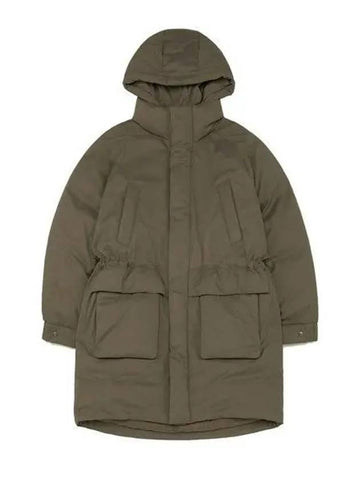 KODAK Film Director Long Goose Down Jacket KHAKI - KODO - BALAAN 1