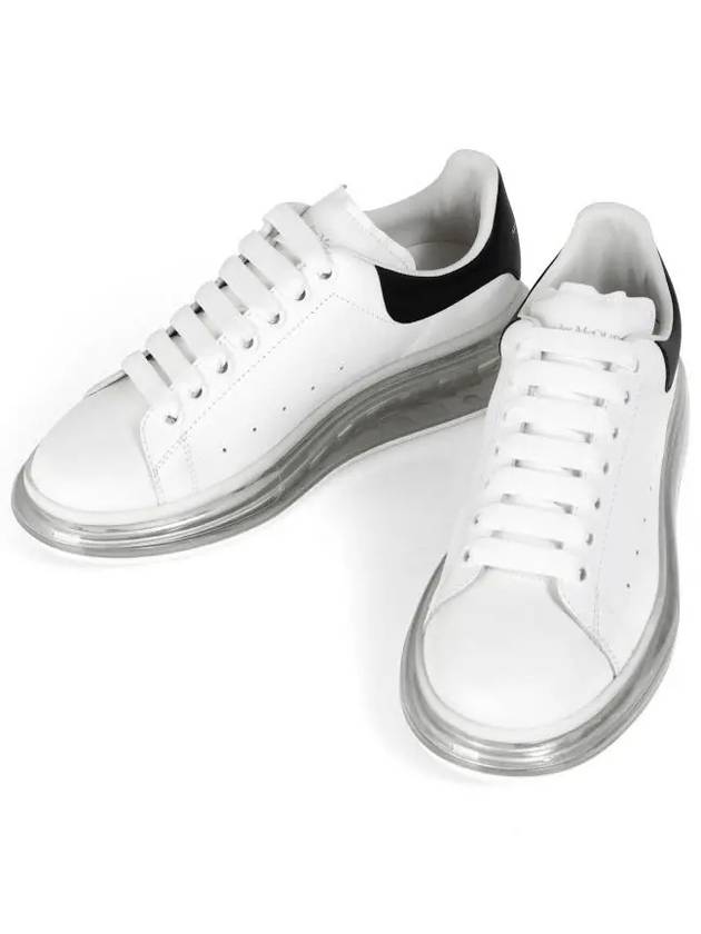 Air Oversole Low Top Sneakers Black White - ALEXANDER MCQUEEN - BALAAN 4