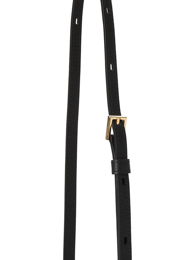 Tempete Crush Cross Bag Black - DELVAUX - BALAAN 11