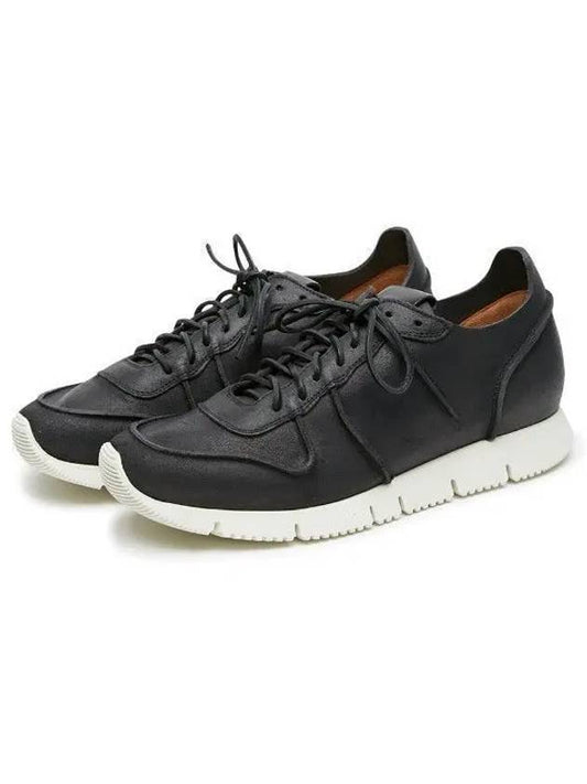 Men's Carrera Rubber Sole Low Top Sneakers Black - BUTTERO - BALAAN 2