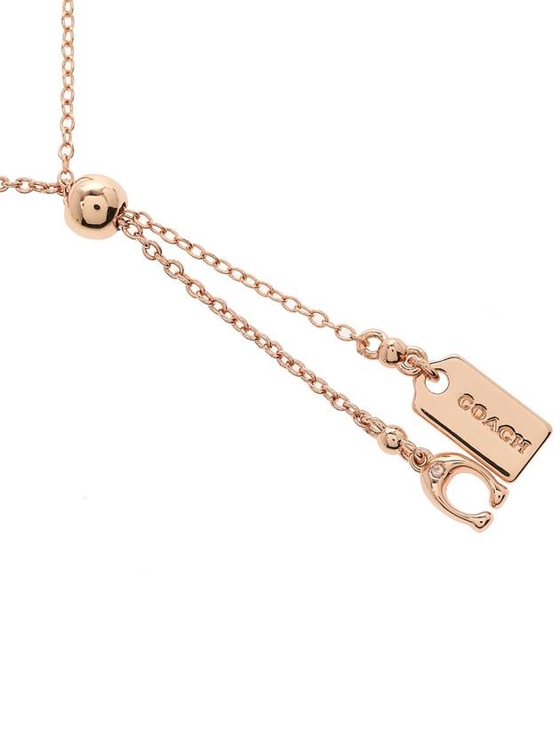 Signature Slider Bangle C9243 ROSE GOLD - COACH - BALAAN 6