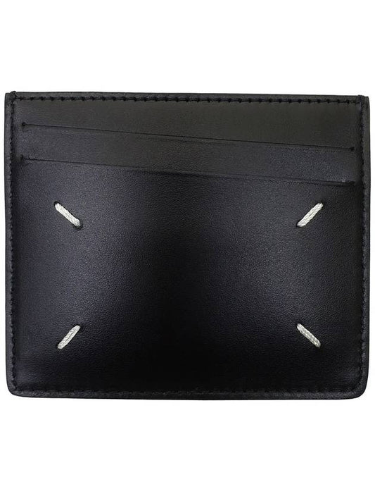 Stitch Diagonal Card Wallet Black - MAISON MARGIELA - BALAAN 2