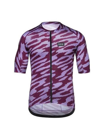 GOREWEAR Spirit Organic Camo Jersey Scrub Purple Process Men s - GOGORR - BALAAN 1