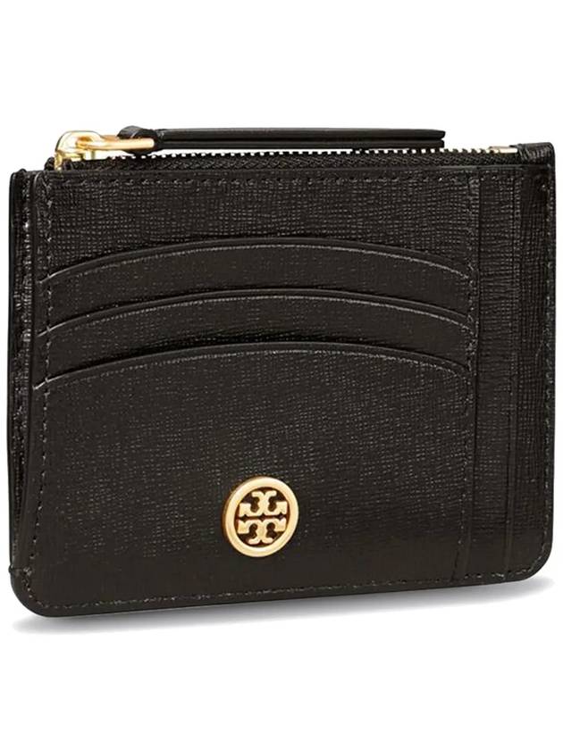 Robinson Multi Card Wallet Black - TORY BURCH - BALAAN.