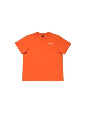 YONEX 245TS005U Orange Logo Embroidered Short Sleeve T Shirt - YOUNESS - BALAAN 1