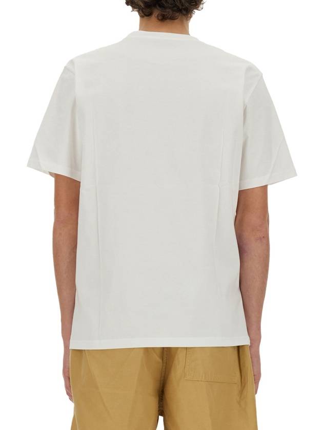 Pocket Short Sleeve T-Shirt White - CARHARTT WIP - BALAAN 6