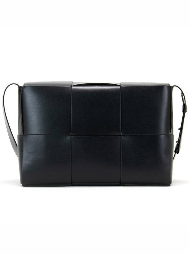 Intrecciato Shoulder Bag Black - BOTTEGA VENETA - BALAAN 3