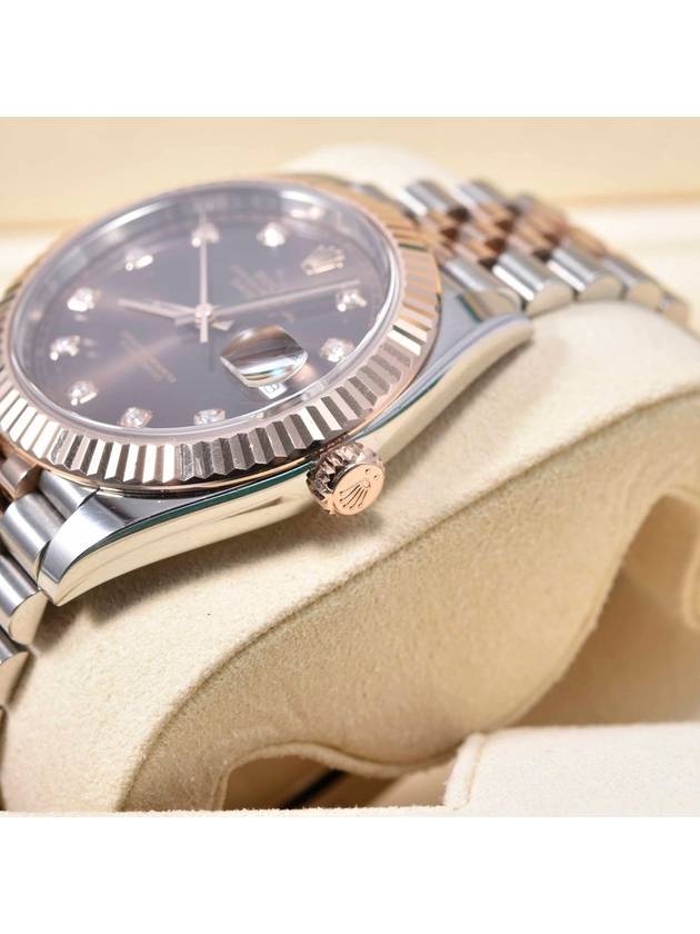 Rolex Datejust 41 Chocopan 10P Diamond 126331 - ROLEX - BALAAN 3