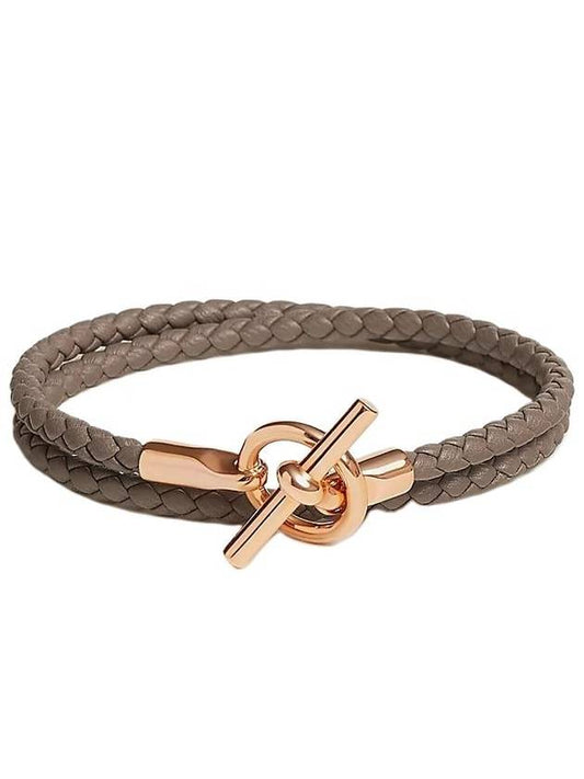 Glennan Double Tour Etophe Bracelet Rose Gold Etophe - HERMES - BALAAN 2