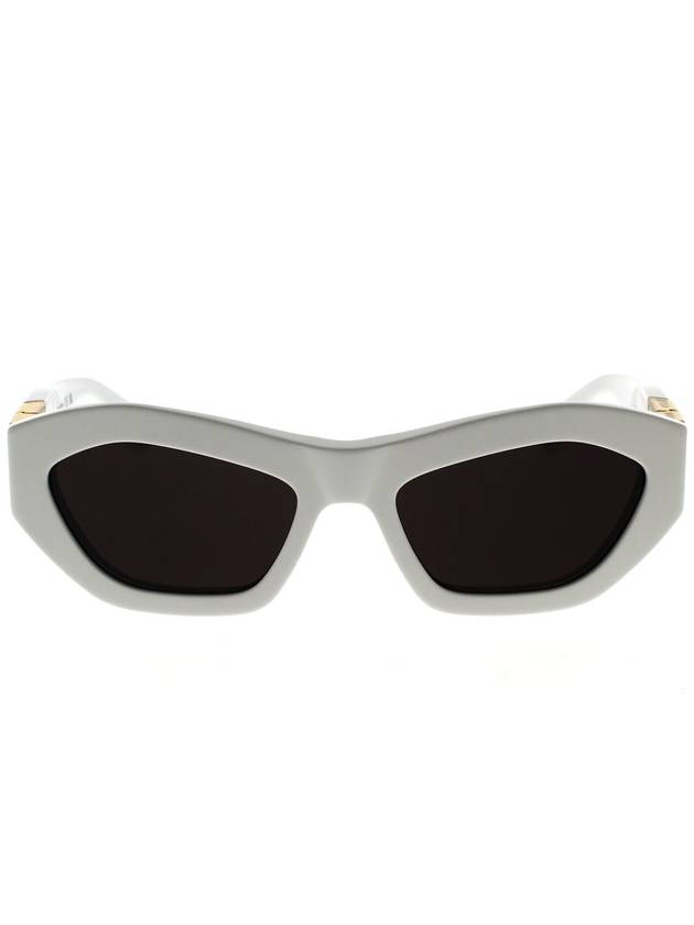 Sunglasses BV1221S 004 004 WHITE WHITE GRAY - BOTTEGA VENETA - BALAAN 2