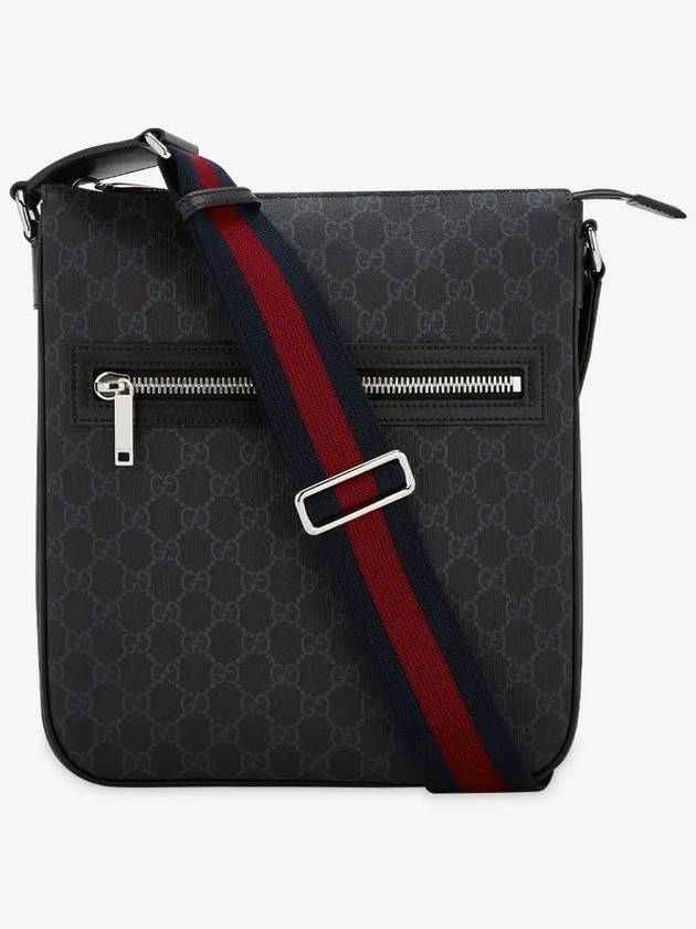 GG Supreme Cross Bag Black - GUCCI - BALAAN 3