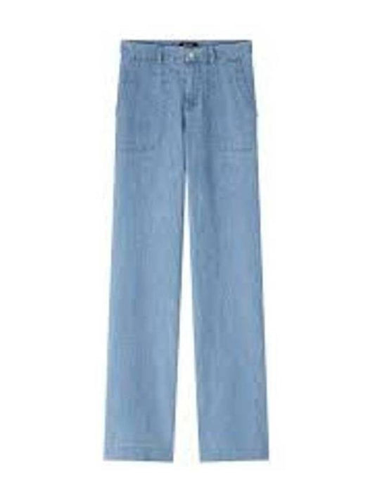 Seaside Straight Jeans Light Blue - A.P.C. - BALAAN 2