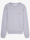 Fox Head Patch Regular Sweatshirt Light Grey Melange - MAISON KITSUNE - BALAAN 2