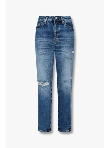 Women s Destroyed Boyfriend Jean Blue - ARMANI EXCHANGE - BALAAN 1