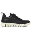 Gruuv M Low Top Sneakers Black - ECCO - BALAAN 5