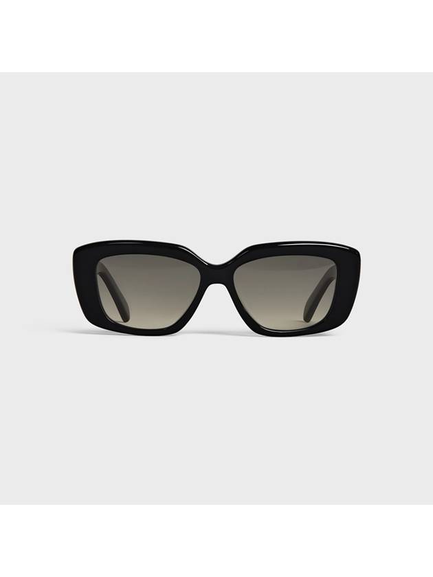 Eyewear Triomphe 04 Rectangle Sunglasses Black - CELINE - BALAAN 2