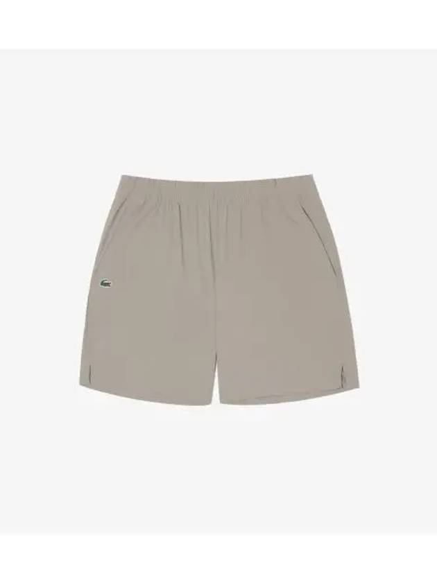 Men s Woven Set up Shorts Beige - LACOSTE - BALAAN 1