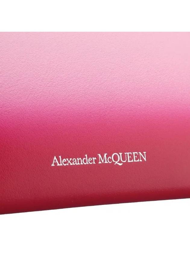 Envelope Skull Charm Card Wallet Red - ALEXANDER MCQUEEN - BALAAN 6