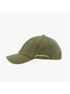 La Casquette Embroidered Logo Ball Cap Khaki - JACQUEMUS - BALAAN 5