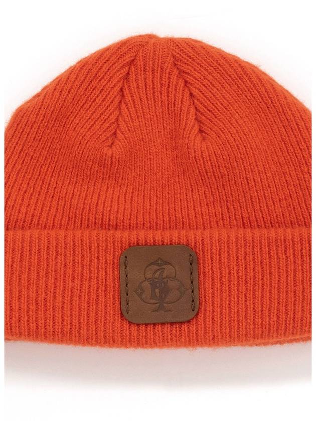 Others Men's Wool Knit Beanie Orange - IOEDLE - BALAAN 4