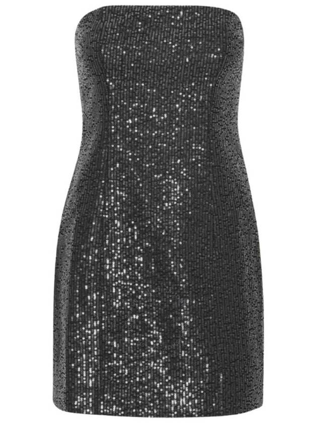 Rotate Ladies Black Sequin-Embellished Mini Dress, Brand Size 36 (US Size 2) - ROTATE - BALAAN 1