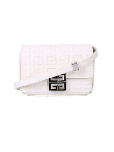 4G Box Small Cross Bag White - GIVENCHY - BALAAN 1