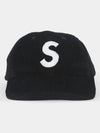 Corduroy S Odo 6 Panel Ball Cap FW24H81 BLACK - SUPREME - BALAAN 3