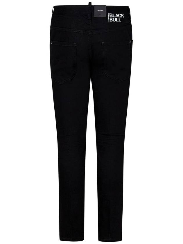 Skater Slim Cut Jeans Black - DSQUARED2 - BALAAN 3