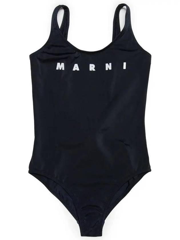 Kids Logo Printing Swimsuit M00802 M00M2 0M900 - MARNI - BALAAN 2