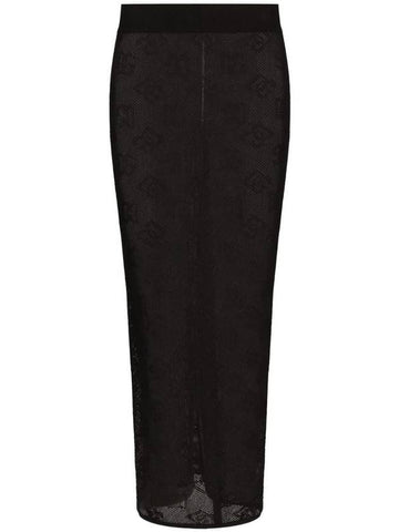 DG Jacquard Midi Skirt FXO04TJFMAL - DOLCE&GABBANA - BALAAN 1