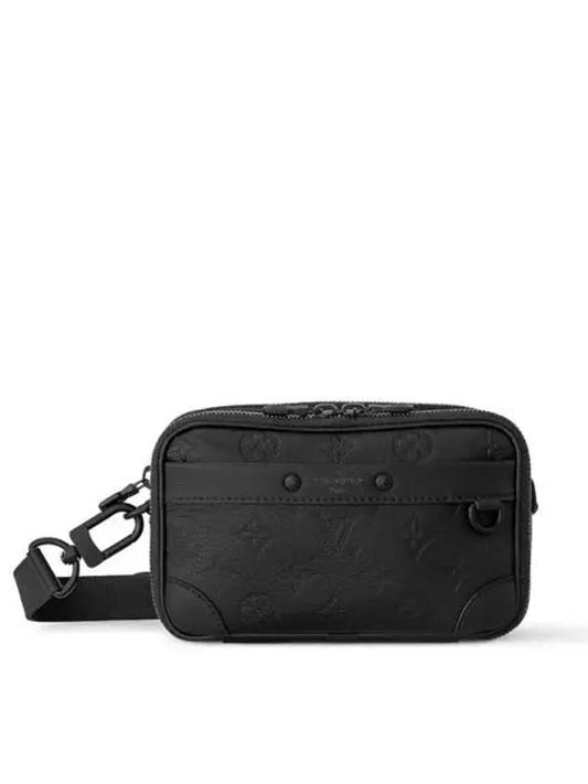 Alpha Wearable Leather Long Wallet Black - LOUIS VUITTON - BALAAN 2