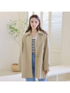 Hidden half trench coat - KELLY DONAHUE - BALAAN 1