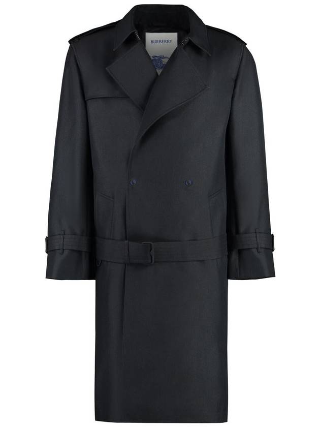 Belted Long Trench Coat Black - BURBERRY - BALAAN 2