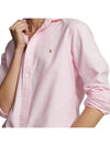 Pony Classic Fit Long Sleeve Shirt Pink - POLO RALPH LAUREN - BALAAN 3