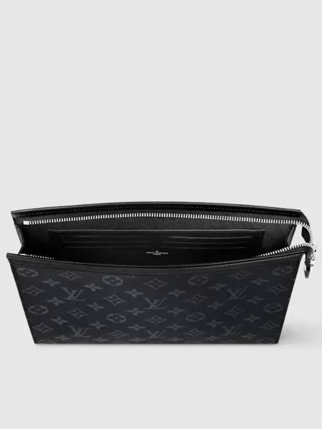 Pochette Voyage Monogram Eclipse Pouch Bag Black - LOUIS VUITTON - BALAAN 4