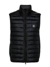 Chamber R Nylon Down Vest Black - STONE ISLAND - BALAAN 3