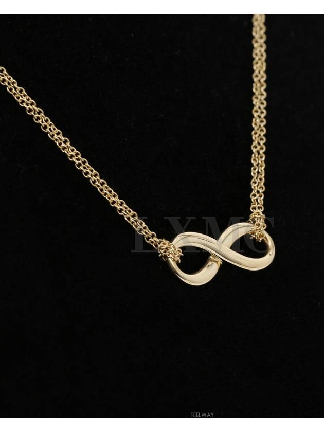 Tiffany Infinity Necklace Picasso 18k Yellow Gold - TIFFANY & CO. - BALAAN 4