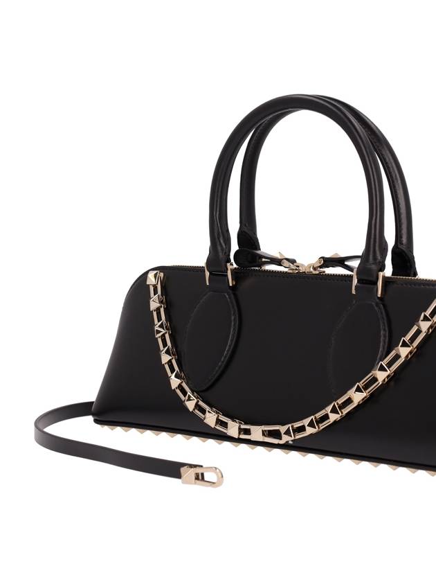 23 fw Leather Handbag WITH Iconic Metal Stud 3W0B0M73PLX0NO B0650935179 - VALENTINO - BALAAN 4